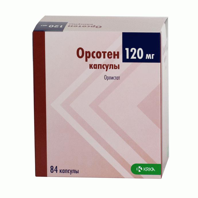 Орсотен капсулы 120 мг, 84 шт. - Новомосковск